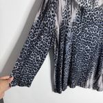  Travelers Animal Print Pullover Top Scoop Neck Stretchy Large Chicos 2 Photo 4