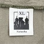 Natasha Sage Green Jacket with Ivory Ribbon Detail Size XL Photo 8