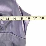 Talbots Vintage  Silk Top Womens 4 Petites Lavender Empire Waist Satin Soft Glam Photo 6