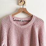 Madewell  Open Knit Cotton Linen Blend Sweater Size M Photo 4