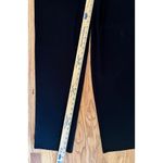 Misook  Womens Black Wide Leg Knit Pull On Pants Large Photo 2