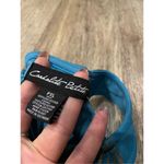 Candalite  Petite Blue Floral Midi Halter Dress New XL Photo 1