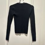 Bershka ribbed knit sweater long sleeve top Photo 2