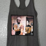 Ideal T Gray Star Trek Graphic Tank Top Women’s XS – Sci Photo 0