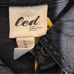 MATERNITY LED Luxe Essentials Denim Button Front Shirt Photo 2