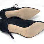 Manolo Blahnik black calf hair pointed booties, made in italy, size 40, NWOT Photo 13