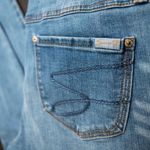 Seven7 Tummyless 8 Women's Ankle Skinny Light Wash Denim Blue Jeans Mid Rise Photo 1