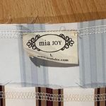 Joyfolie Mia Joy Striped Two Piece Top & Flowing Skirt Set Women both size large Gray Photo 6