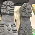 Marc Fisher  MWT Shoes Iggie Medium Natural Suede Fur Trim Lined Ankle bo… Photo 6