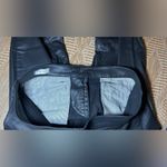 Madewell  Women's Coated Black Jeans,Faux Leather,Size 29 Photo 9