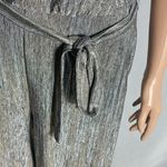 Vince Camuto Metallic Silver Sleeveless Wide Leg Jumpsuit Women’s Size 6 Photo 1
