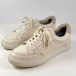 Birdies Womens Shoes Beige The Cardinal Seashell Leather Casual Sneakers US 9 Tan Photo 1