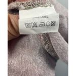 Limelight Embroidered Beige Short Silk Kurti Tunic Dress L Floral Tropical Light Photo 11