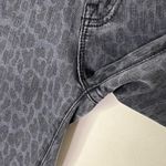 MOTHER High Waisted Looker Black Jean in Bad Cat Cheetah Print Skinny Size 25 Photo 11