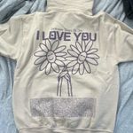 Lonely Ghost Hoodie This Song Reminds Me of You Sand Purple Photo 4