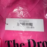 The Drop Ana Slip Dress Hot Pink Satin Midi V Neck Spaghetti Straps Size S Photo 5