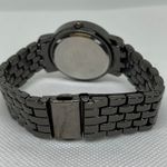 FMD women watch black tone crystals 34mm case quartz analog bracelet running Photo 4