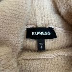 EXPRESS Neutral Zebra Animal Print Sweater Photo 3