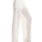 Marciano White Sheer Pants Photo 0