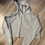 Wild Fable cropped grey hoodie Photo 0
