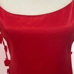 Lena Scarlet Mini Dress with Rosette Details Red Size L Photo 1
