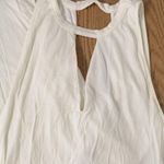 Women’s Sexy Coco Avante Ribbed Dress Stretchy Soft Liteweight White Size Large Photo 5