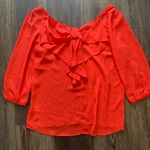 Blue Rain Pink flowy blouse by , size small Photo 10