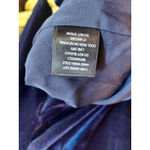 Colleen Lopez Velvet Embroidered Blazer Jacket Womens 1X Navy Blue Floral Photo 5