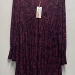 Velvet Heart  Women's Deep Burgundy mini dress Photo 0