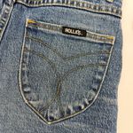 Rolla’s Original Short High Rise Cut Off Medium Juliet Wash Blue Denim Shorts Size 24 Photo 12
