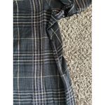 NWOT Ellos Women's Black/Brown plaid button down dress size‎ 18 Photo 10