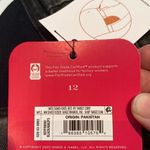 Isabel Maternity Jeans Under Belly Boyfriend Fit Black Wash Size 12 NWT Photo 5