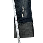 Hydraulic ‎ Y2K Low Rise Embellished Distressed Cuffed Capri Size 9/ 10 Edgy Glam Photo 6