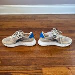 Axel Arigato Leather Beige and Blue Sneakers Size 6 Photo 9