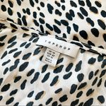 Topshop Leopard Spot Button Down Peplum Top Photo 12