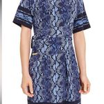 Michael Kors MICHAEL Snake Print Tie Waist Dress Photo 0