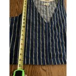 Wilfred Free Aritzia  Blue denim cropped V Neck Tank Top Cropped  Size Medium Photo 6