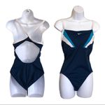 Nike  teal‎ one piece bathing suit Photo 1