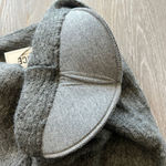 L'Agence L’Agence Sweater Vest Extra Small Pullover With Shoulder Pads Gray Photo 3