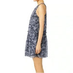 Likely  Bayard Paisley Round Neck Back Ruffle Tank Top Dress Sz 10 Photo 2