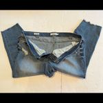 Torrid  light wash cropped destructed frayed hem boyfriend‎ jean Photo 7