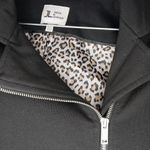 Jules & Leopold Jules & Lepold Black Cropped Asymetrical Full Zip Jacket Photo 1