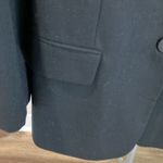 DKNY  black shoulder pads blazer wool poly Photo 1