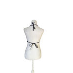 PINK - Victoria's Secret Women's Victoria's Secret PINK Top XS Black Lace Up Halter Photo 2