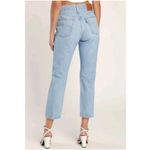 Levi's Levi’s Premium 501 Original Crop Jeans Ojai Ring Wash Distressed Size 30 Photo 4