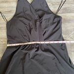 Athleta  Black Backless Halter Dress Photo 5