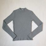 Hollister Ribbed Slim Fit Mock Neck Long Sleeve Photo 1