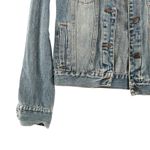 Hollister  Vintage Y2K Denim Jean Jacket Waist Length Small Casual Western Boho Photo 1