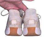 Adidas Cloudfoam Cream Running Shoes with White logo stripes Photo 4