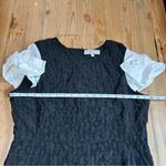 NWOT Sister Jane Paddock Black and White Bow Sleeve Mini Dress Size L Photo 7